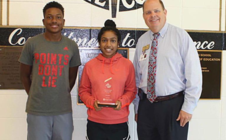 Cooperative Spirit Sportsmanship Award Given to Fayette County High School