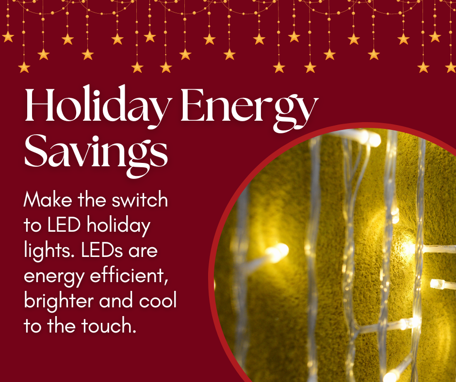 Make your life easier and save energy this Christmas…