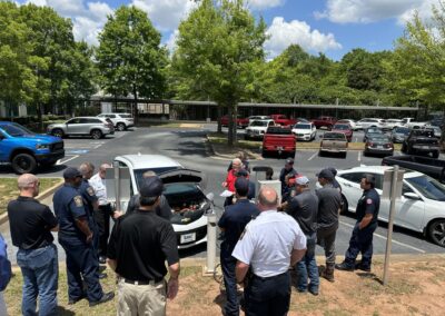 Coweta-Fayette EMC Hosts Electric Vehicle Fire and Safety Training for Local Emergency Responders