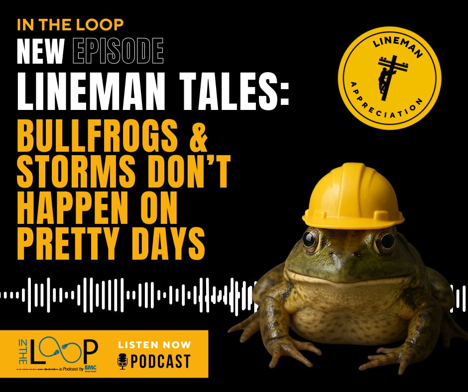 Lineman Tales: Bullfrogs & Storms Don’t Happen on Pretty Days