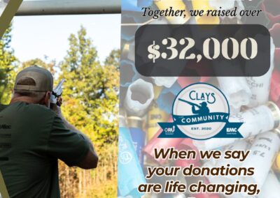 Fifth Annual Clay Shoot Goes Off With a Boom—Our Most Successful Yet
